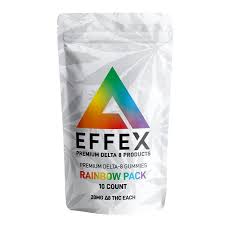 Effex Delta8 Thc Gummies Rainbow pack
