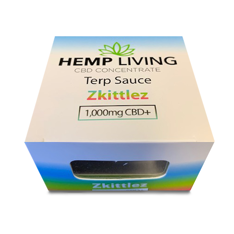 Hemp Living CBD Terp Sauce Zkittlez 1000mg CBD DISPENSARY