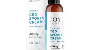 Joy Organics CBD Sports cream cool menthol 400mg