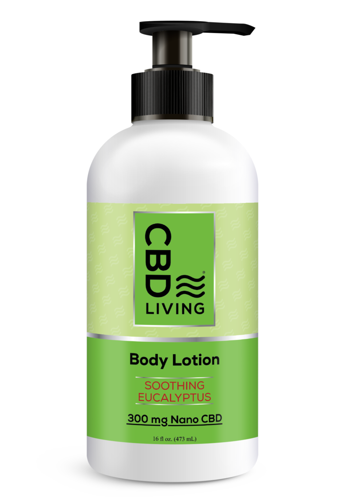 CBD LIVING Eucalyptus Body Lotion