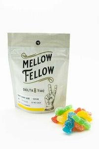 Mellow fellow Delta 8 THC Gummies sour patchkids