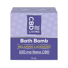 CBD LIVING Lavender Bath Bombs
