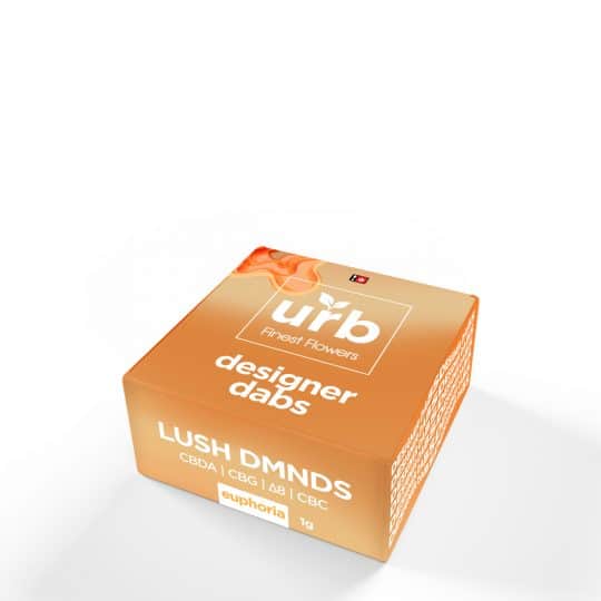 URB  Designer DELTA 8 THC DABS  Lush Diamonds