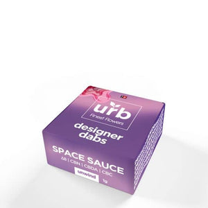 URB  Designer DELTA 8 THC DABS  Space Sauce Δ8